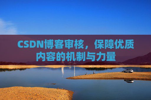 CSDN博客审核，保障优质内容的机制与力量